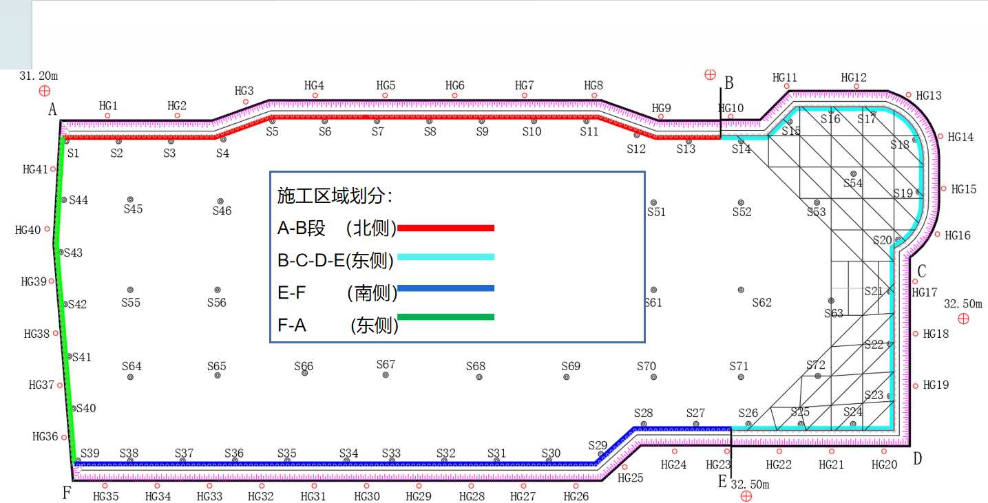 信阳潢川县基坑支护设计